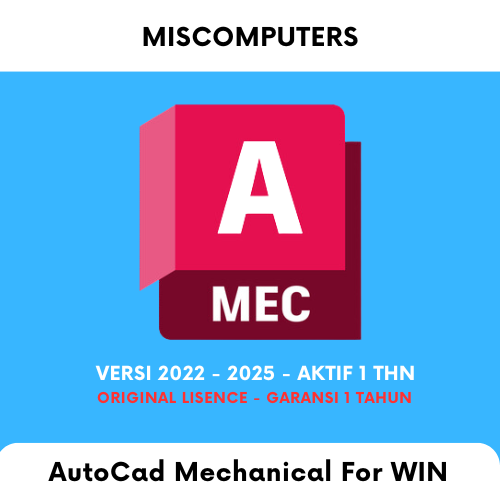AutoCad Mechanical - Original - Private | Bergaransi | MISCOMPUTERS