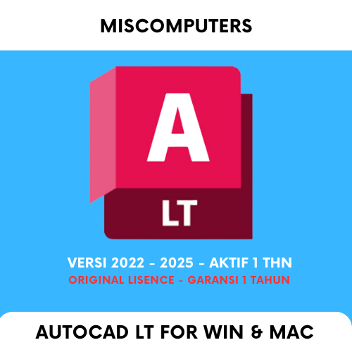 AutoCad LT (2D)- Original - Private | Bergaransi | MISCOMPUTERS