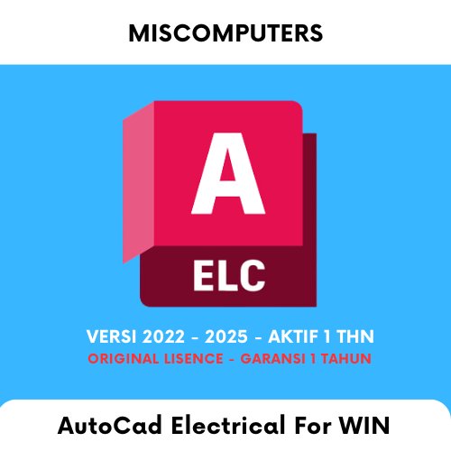 AutoCad Electrical - Original - Private | Bergaransi | MISCOMPUTERS